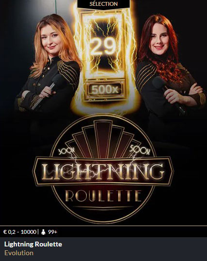 Lightning Roulette Tortuga Casino